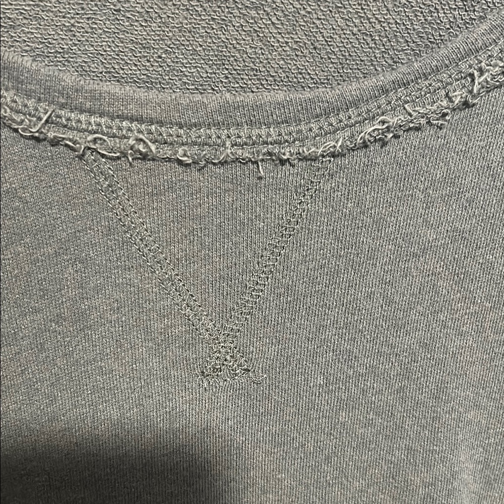 Free People Green Relaxed Long Sleeve Sweatshirt - Picture 6 of 9